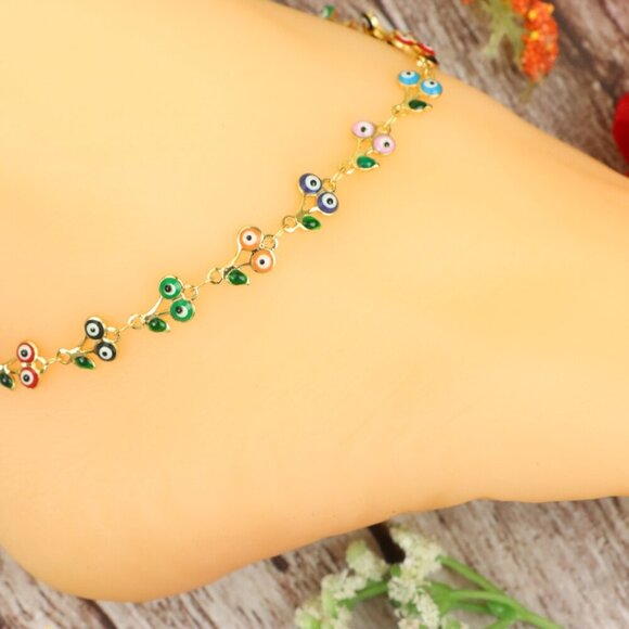 "Dainty Anklet for Women – Elegant Everyday Jewelry & Perfect Gift | MLCRC1286 - Picture 9 of 10